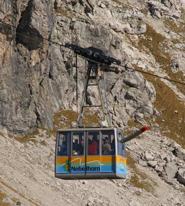 Drachen Transport im Allgäu