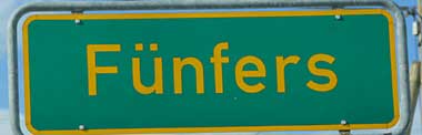 Fünfers in Wangen