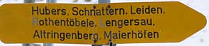 Schnattern und Leiden sind ein Ortsteil von Getratz (Brugg)