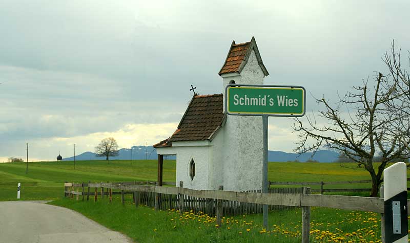 Die Wieskirche im Allgäu, genauer Ostallgäu bei Marktoberdorf (MOD)