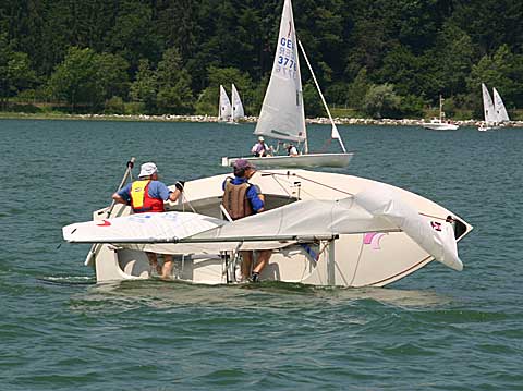 unfreiwilliges Badevergnügen