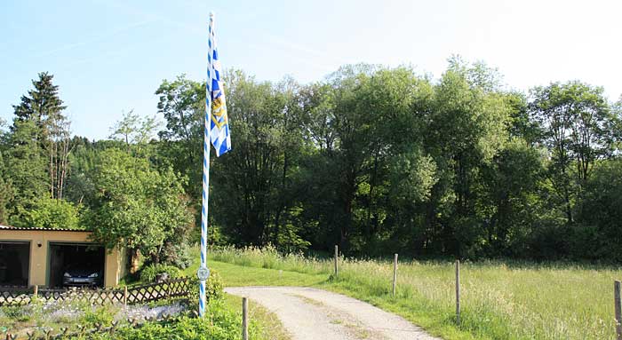 Staatsgrenze Bayerns - wo sie heute verläuft