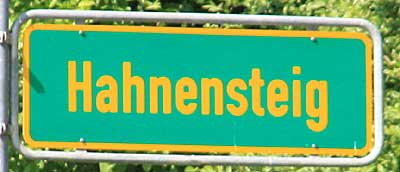 Hahnensteig ist ein Teil von Amtzell