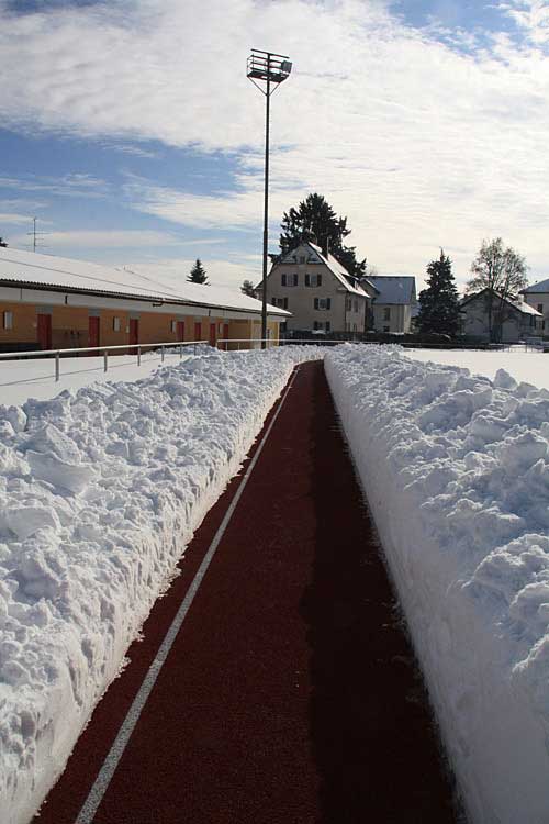 Bio Schneeräumen in Lindenberg für LG estallgäu