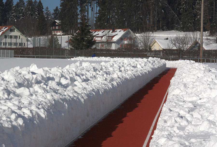 Wintersport Lindenberg - Bio Schneeräumen