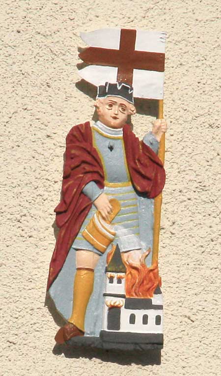 Heiliger St.Florian in Aitrach