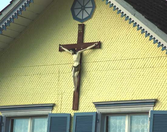 Gekreuzigter Jesus - Heimenkirch 2013 - Bild zum vergrößern klicken