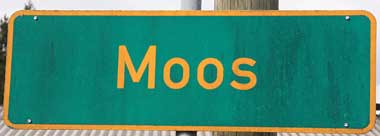 Moos bedeutet Moor, versumpfte Landschaft