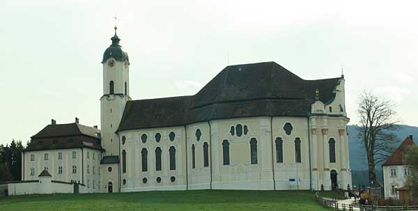 Die Wieskirche im Pfaffenwinkel - UNESCO Weltkulturerbe n Bayern