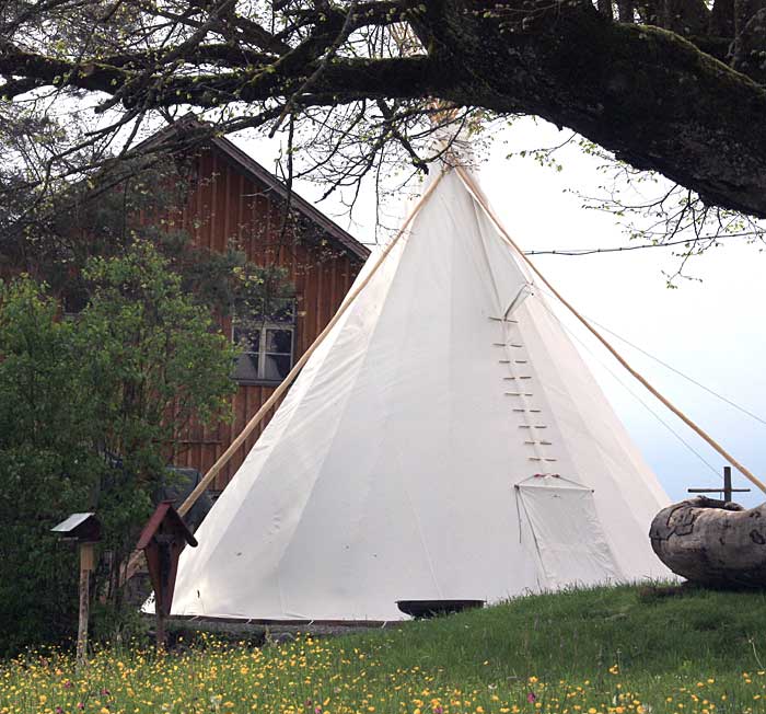 Tipi in Klaus 4, Eisenharz