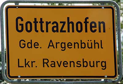 Gottratzhofen - Argenbühl bei Wangen