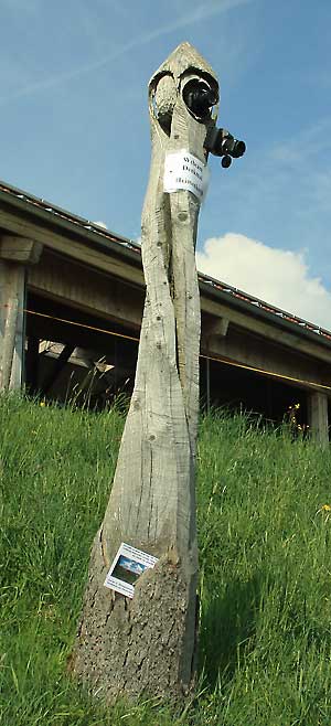 Verdruckte Allgäuer - klassisches Denkmal an ihre Gefühle