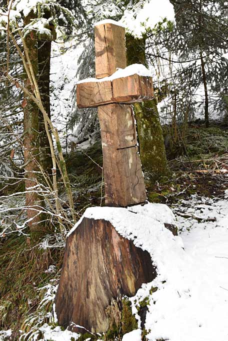 Baumkreuz in Scheidegg