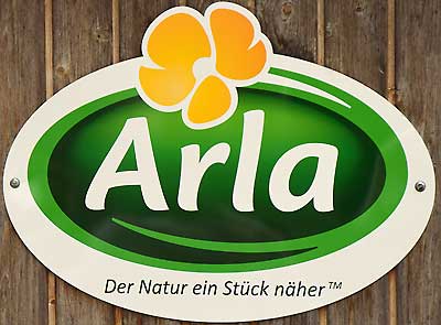 Allgäuland und Bergbauernmilch sind 2010 in finanz. Schwierigkeiten geraten und jetzt ein Teil von Arla - es gibt nur noch Käse, keine Milch+Produkte mehr (2013)