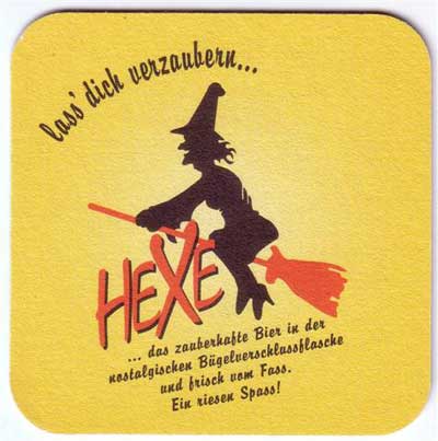 Hexe - Bier mit Bügerlverschluss aus Babenhausen