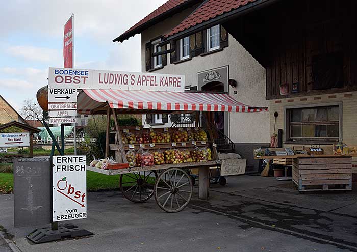 Milchtankstelle Oberallgäu - Hornmilch - genau gegenüber vomn Werdensteiner Moos und dem Haxen Wirt gelegen.