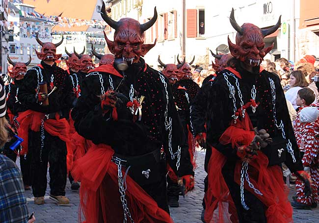 Narrensprung Wangen - Teufel