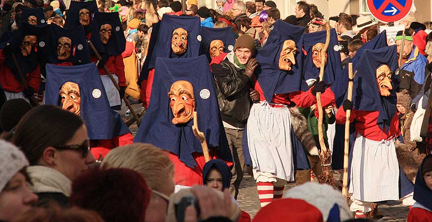 Mühlen Hexen Wangem e.V. - auf dem eigenen Narrensprung 2010