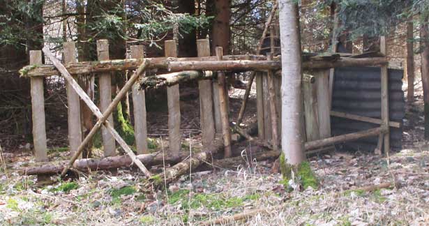 Allgäuer - Jägerstand, nicht mehr zu gebrauchen