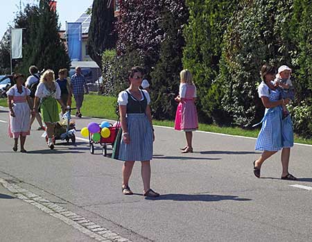 Der Kindergarten darf mit teilnehmen