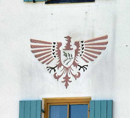 In Häusern (Markt Wald) der Tiroler Adler 2016