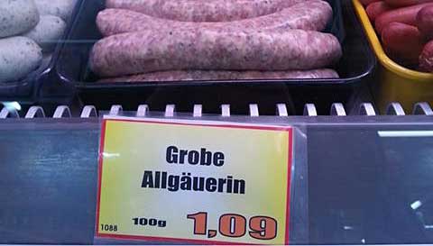 Grobe Allgäuerin - V-Markt Füssen 2017 gesehen vom Michael Helmer