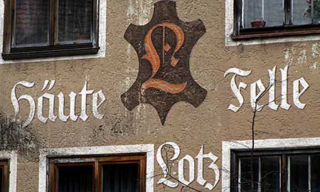 Häute ud Felle - Gerberei Lotz Leutkirch - das Haus im Stadtzentrum ist nicht bewohnt 2017
