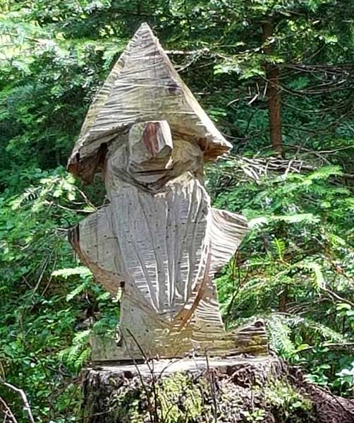 Waldgeister Holzfällerkunst am Hopfensee im Ostallgäu