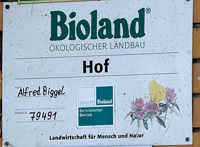 Lachen (Wangen) Bioland Hof