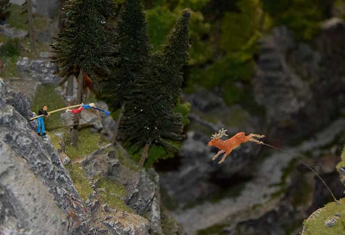 Den Hirschsprung gibt es bei Obermaiselstein (Oberallgäu)  