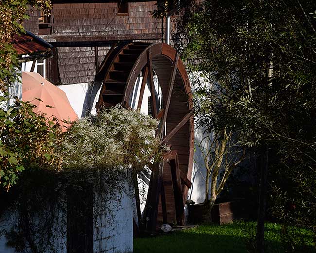 Die alte Mühle in Lamprechts Oberstaufen, innen ist nichts mehr da, leider - 2018