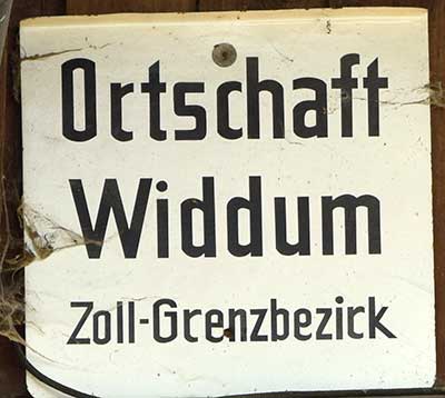 Sigmarszell Ortschaft Widdum - Zollgrenzbezirk