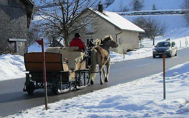 Wie können im  Winter ohne Schnee Touristen im Allgäu bespasst werden?