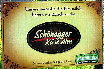 Schönegger Käse Alm in Prem (Oberallgäu Pfaffenwinkel) - Dieser  Liferant ist in Heimenkirch Löwenzahnblüte, Kirschblüte, Bio, Gentechnikfrei