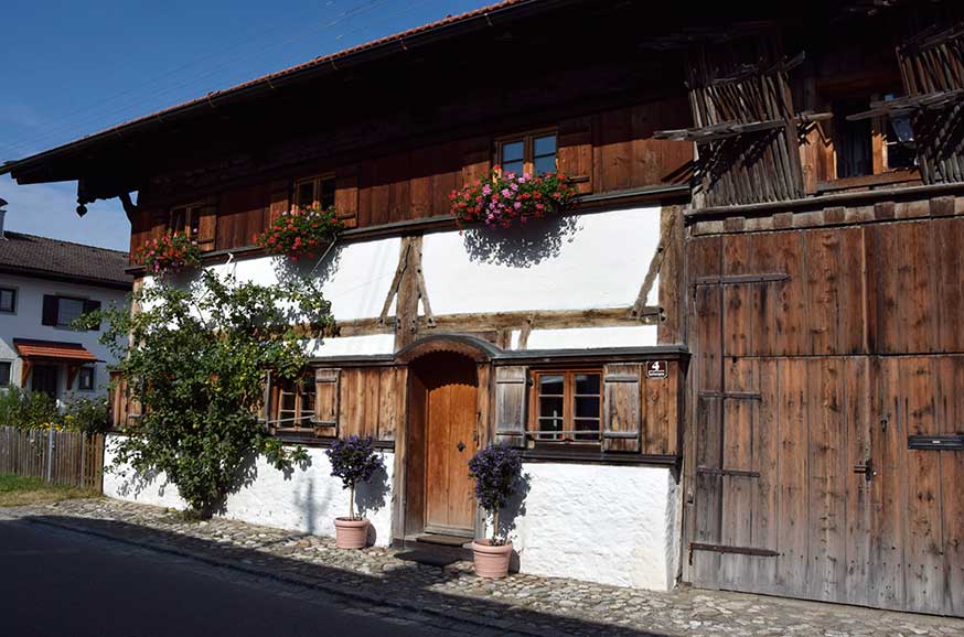 Trauchgau - Branntweingasse - Huinzen und Spalierobst - 2018