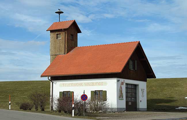 Haus der FFW Walzlings - Ortsteil von Altusried