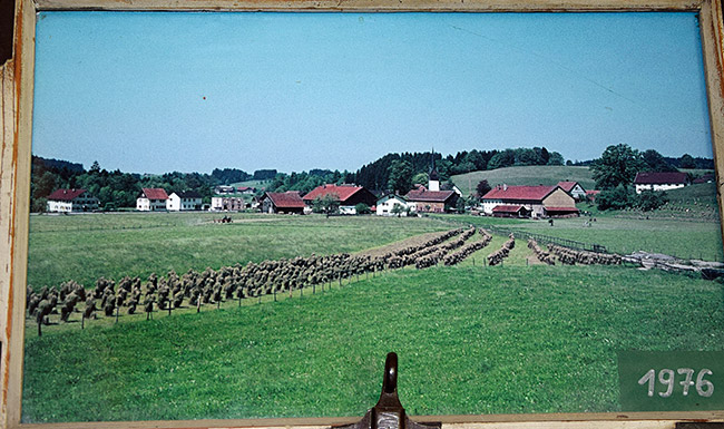 Huinzen im Westallgäu - hier vor Gestratz 1976