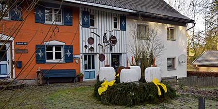 Rolands Schleifstübele - Zwiesele mit Adventskranz