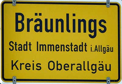 Bräunlings ist Ortsteil von Immenstadt - 2019