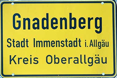 Gnadenberg ist ein Ortsteil von Immenstadt