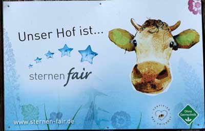 Bienenfreundlich nicht erst seit dem Volksbegehren "Rettet die Bienen" - sternen fair - kaufbeuren - an den Hoffeldern 2019