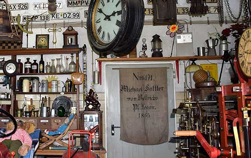 Die Werkstatt eines Uhrmachers in Kempten - schon wie ein Museum