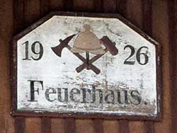 Feuerhaus von 1926 in Lengenwang 2019