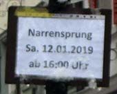 Wangen 2019 Winter - keine Parkmöglichkeiten da keine Schneefräsen