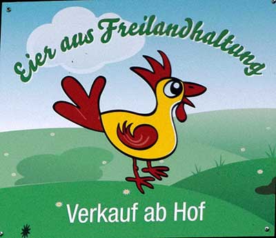 Gde Sigmarszell - Haggen - Eierverkauf aus Freilandhaltung ab Hof 2019