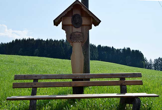 Wutbank Stiefenhofen - Zürnen Dir mal Deine Lieben, sitz hier hin und finde Frieden 