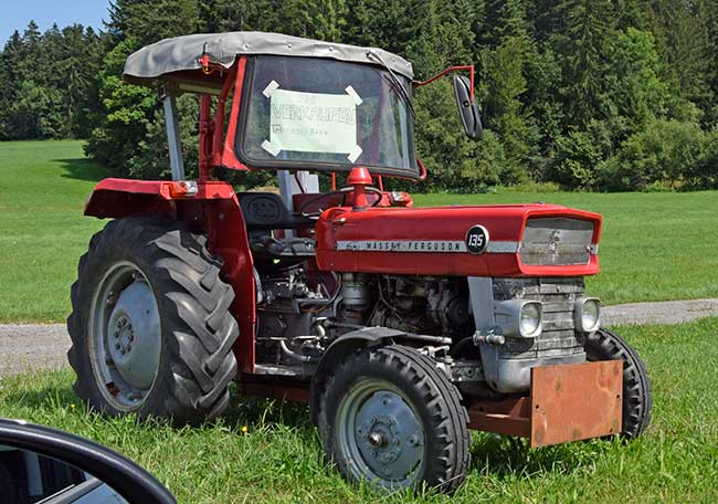 Massey Fergusson 135 Traktor zu verkaufen - hier in Weiler
