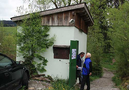 WKW Weiler am Hausbach - Das Krafthaus am Hausbach ist sehr überschaulich, hat aber eine imposante Fischtreppe - Bilder klicken