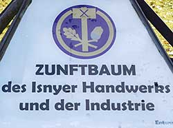 Zunftbaum der Isnyer Handwerker und Industrie