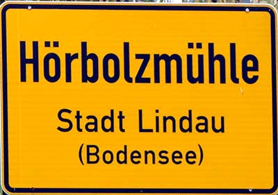 Mühle und Gemahlenes im Allgäu - die Hörbolzmühle in Lindau